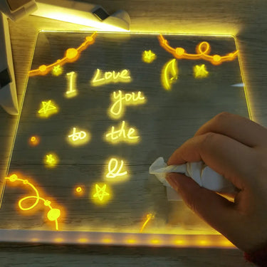 GlowNote | Luz de dibujo mágica para niños - Crea arte iluminado
